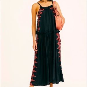 Free People Bali Wildfire Dress Large NWT